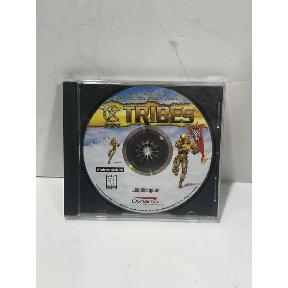 Starsiege Tribes (PC CD-ROM, 1998 ) No Cover CD‎ Only For Windows See Pictures
